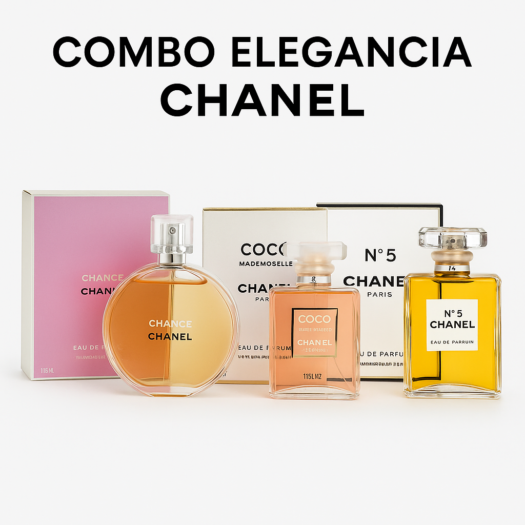 Chanel Chance -Chanel Coco Mademoiselle - Chanel Número 5