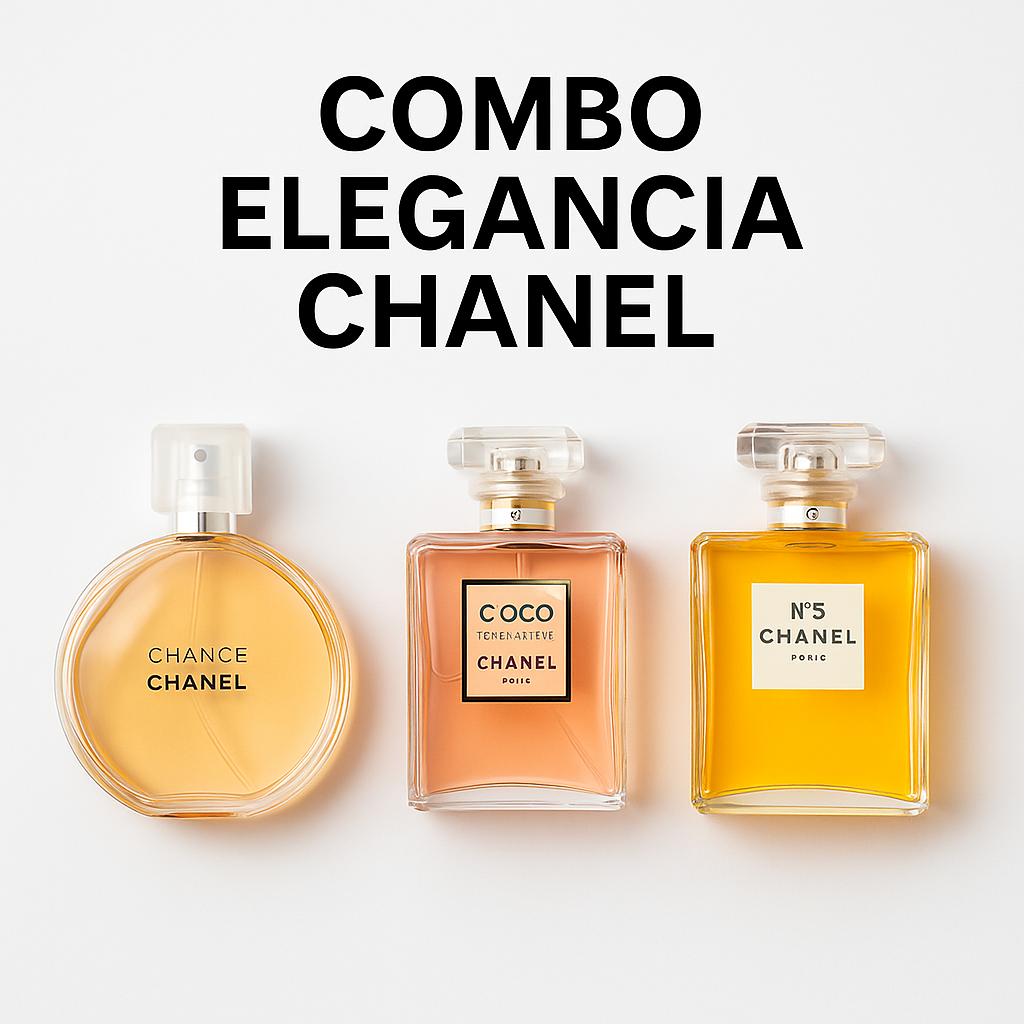 Chanel Chance -Chanel Coco Mademoiselle - Chanel Número 5