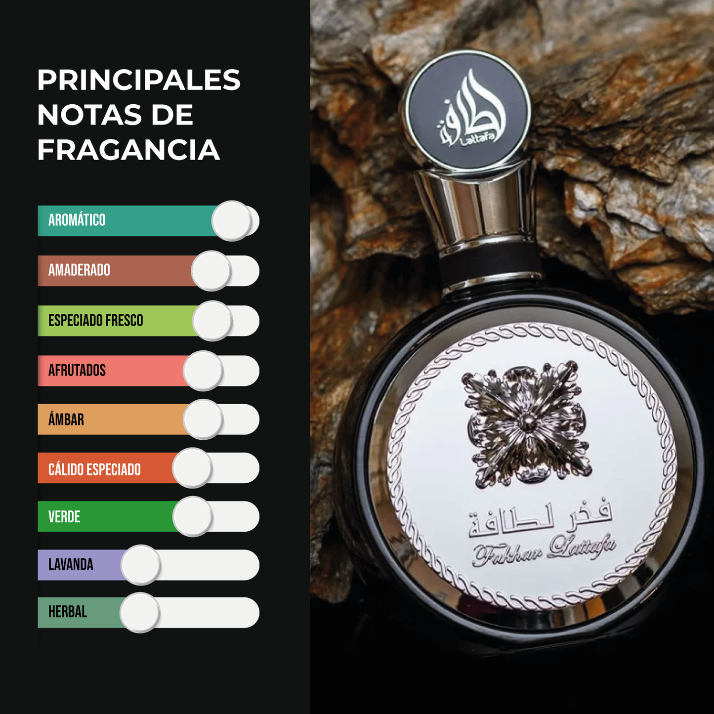 Lattafa Fakhar 100ml EDP Hombre