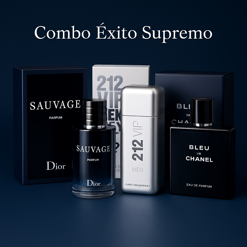 Sauvage - 212 VIP - Blue de Chanel