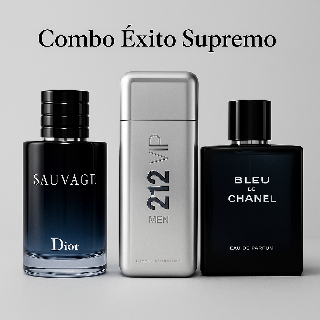 Sauvage - 212 VIP - Blue de Chanel