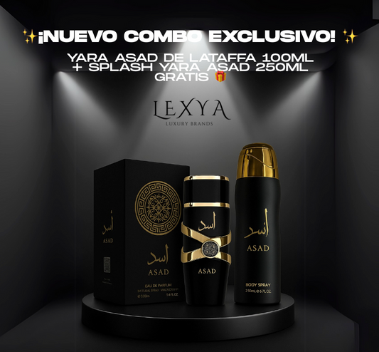Combo Asad: Yara Asad + Spash Yara Asad 250 ML GRATIS 🎁