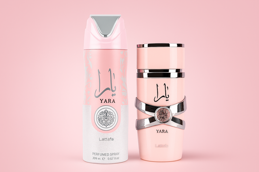 Yara de Lattafa 100ML + Lattafa Body Spray Yara 200 ML