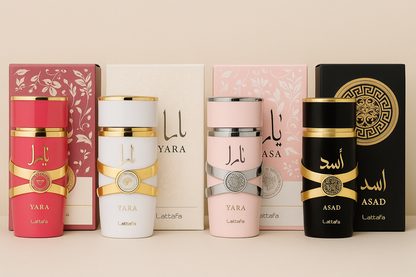 Yara Collection by Lattafa - Edición Completa - 4 Perfumes Yara