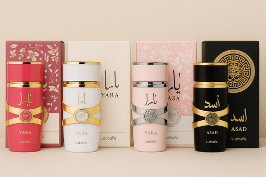 Yara Collection by Lattafa - Edición Completa - 4 Perfumes Yara