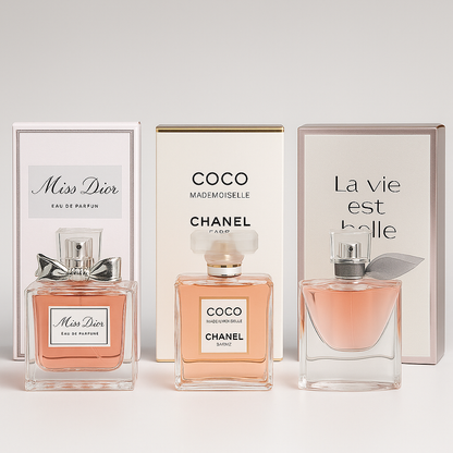 Combo Encanto | La Vie Est Belle  | Coco Mademoiselle de Chanel  | Miss Dior | 100 ML