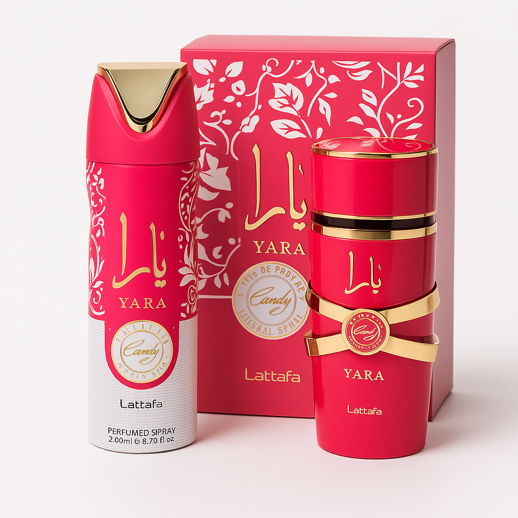 YARA CANDY DE LATAFFA 100ML + SPLASH YARA CANDY 250ML