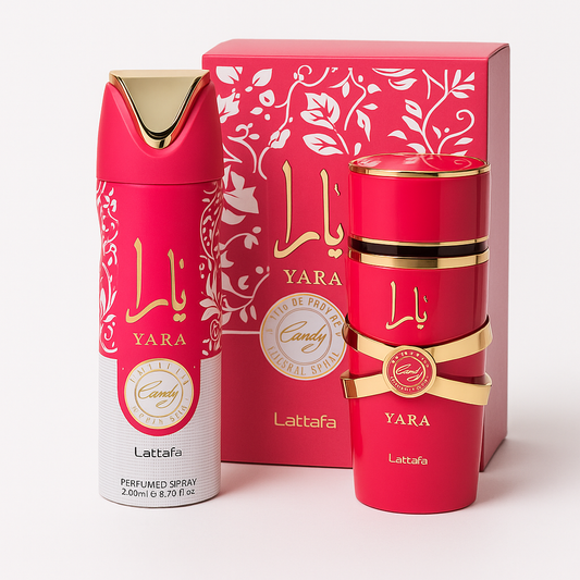 YARA CANDY DE LATAFFA 100ML + SPLASH YARA CANDY 250ML