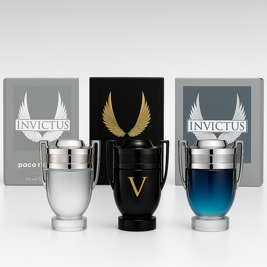 Pack de Alta Gama Hombre | Invictus  | Paco Rabanne Invictus Victory | Invictus Legend | 100 ML