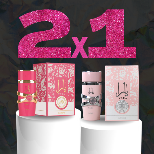 Combo Yara Candy + Yara Rosada 100ML