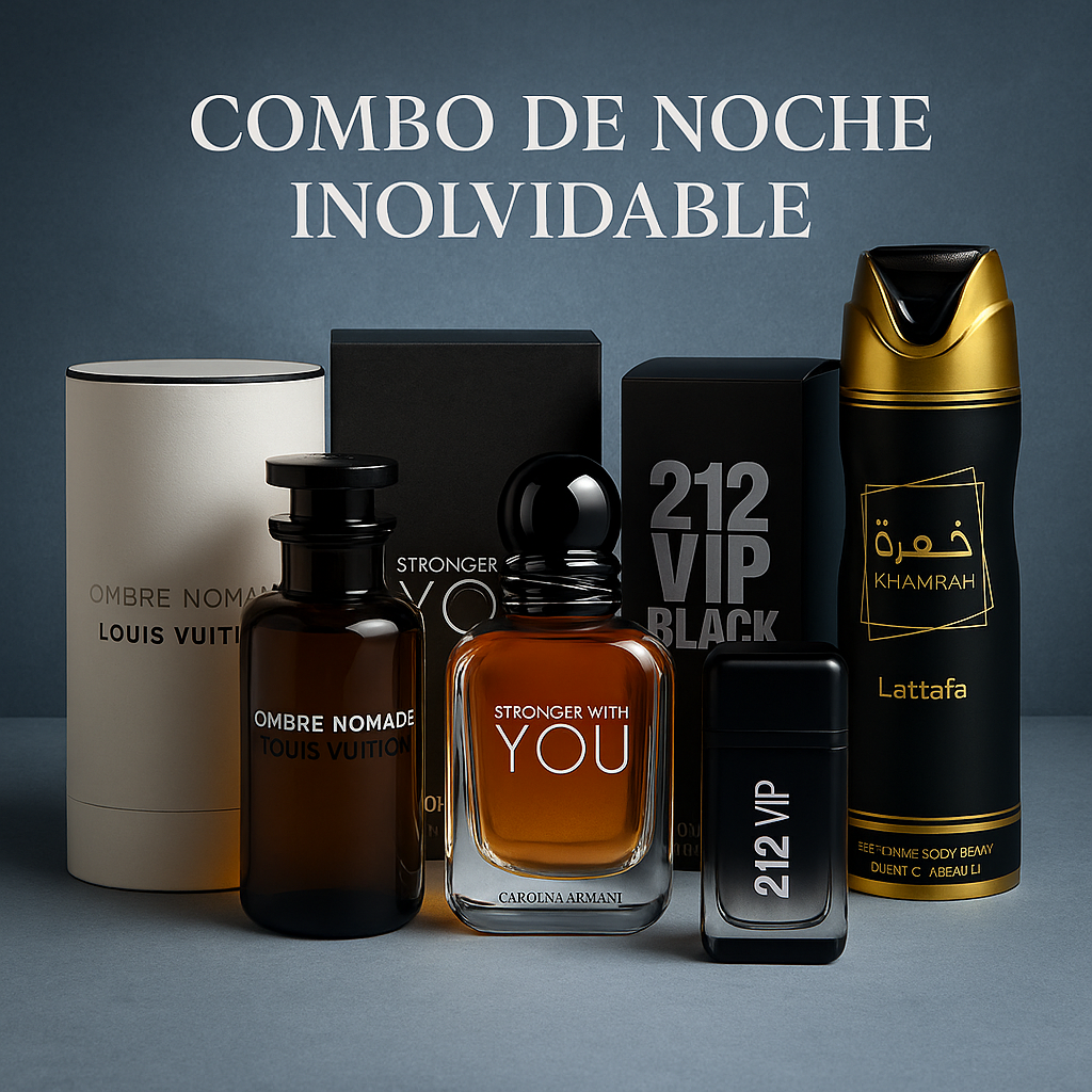 OMBRE NOMADE | STRONGER WHIT YOU | 212 VIP BLACK | SPLASH KHAMRAH