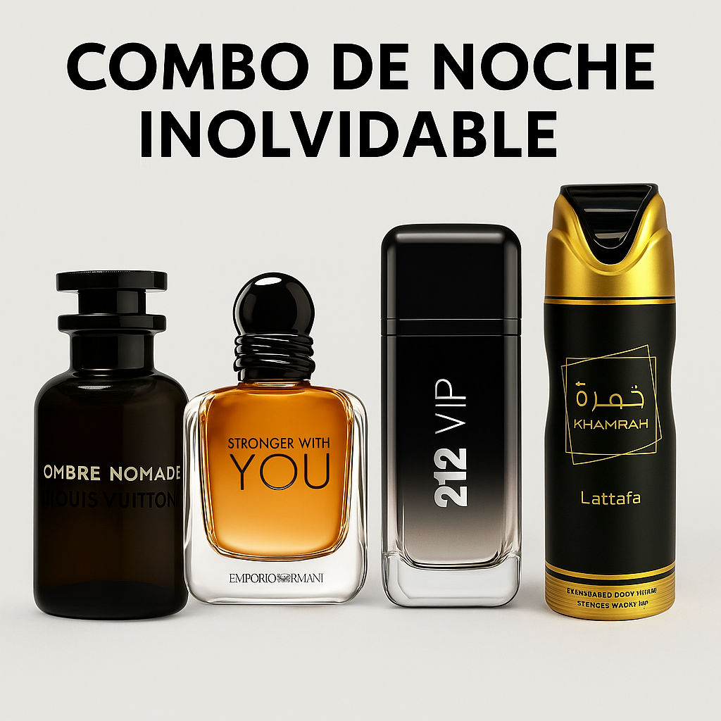 OMBRE NOMADE | STRONGER WHIT YOU | 212 VIP BLACK | SPLASH KHAMRAH